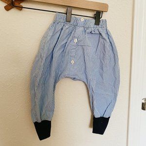 Joyaltee Blue Checkered Pants Size 18-24 Months